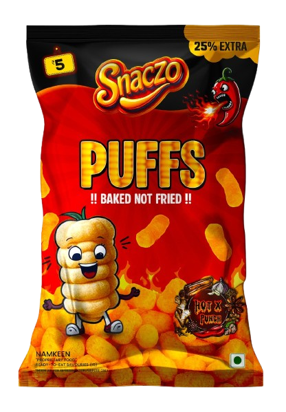 a chilli flavoured snaczo packet